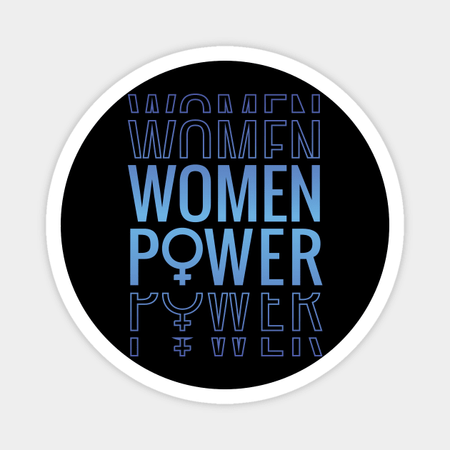 Women Power - Women´s Day Magnet by JFDesign123